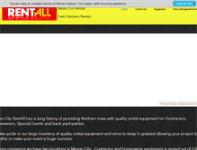 Tablet Screenshot of mcrentall.com